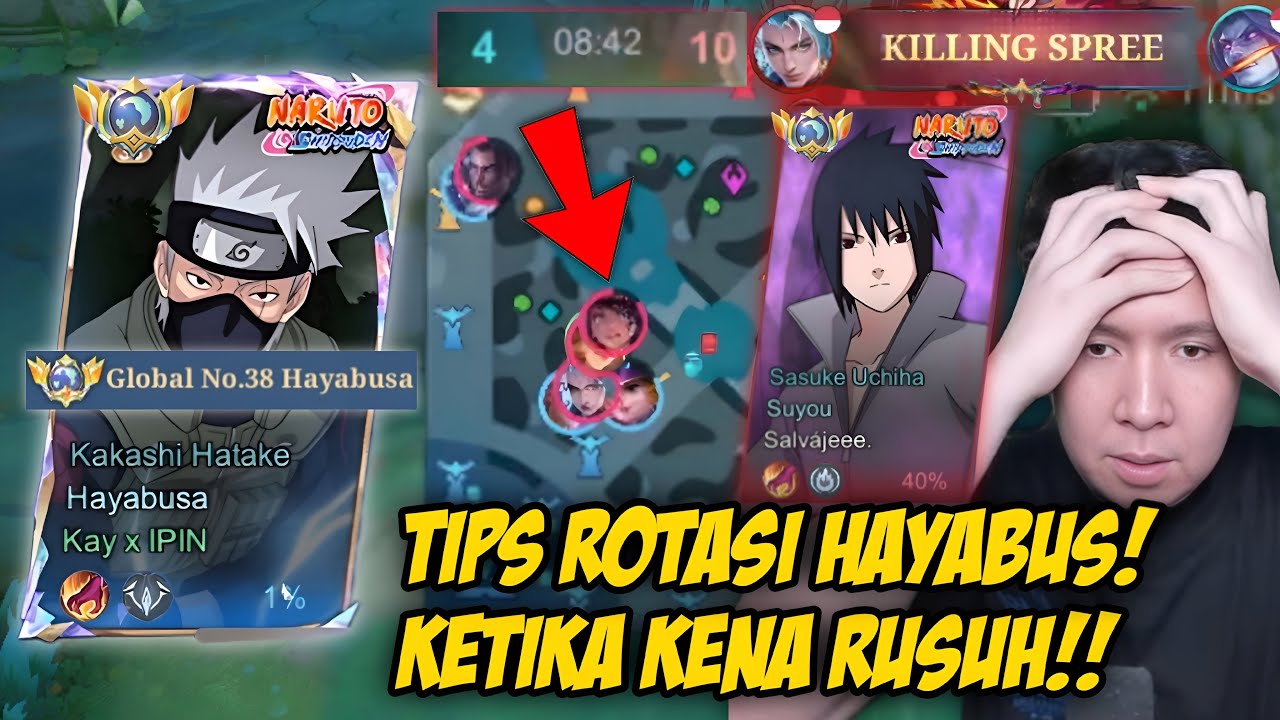 GLOBAL HAYABUSA DI RUSUH SAMPEK GA DPT BUFF TIPS ROTASI HAYABUSA KETIKA KENA RUSUH ~MLBB