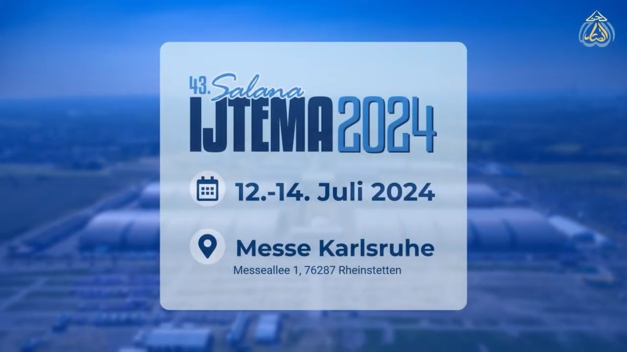 Live Stream  | Tag 1 | Salana Ijtema 2024 | Majlis Ansarullah Deutschland