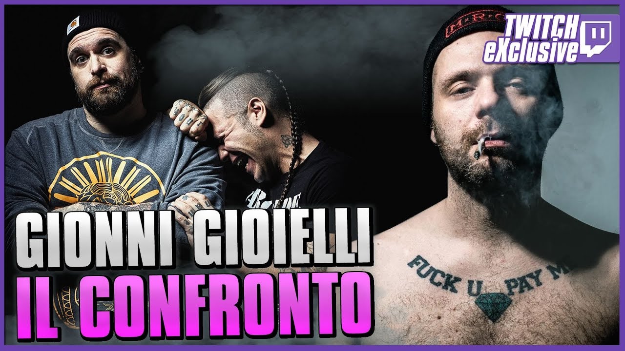 Gionni Gioielli in live al CONFRONTO con Arcade Boyz