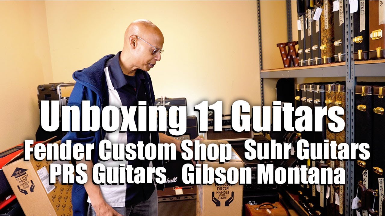 Unboxing 11 Guitars 🔥