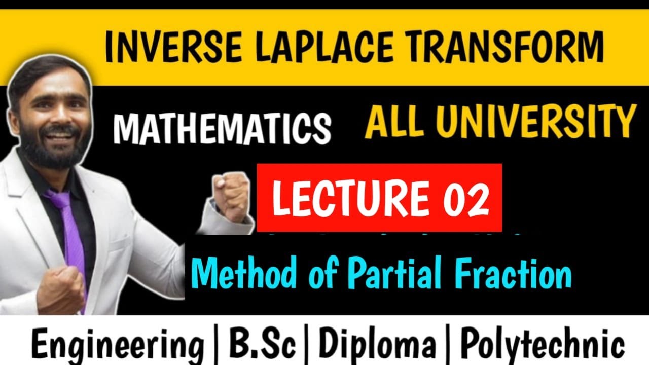 INVERSE LAPLACE TRANSFORM|MATHEMATICS|LECTURE 02|Method of Partial Fraction | PRADEEP GIRI SIR