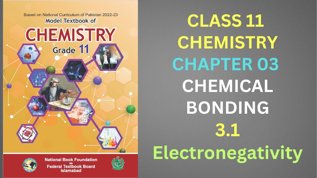 3.1 Electronegativity| Chemical Bonding Chapter 3 Chemistry | Class 11| FBISE New Syllabus 2024| NBF