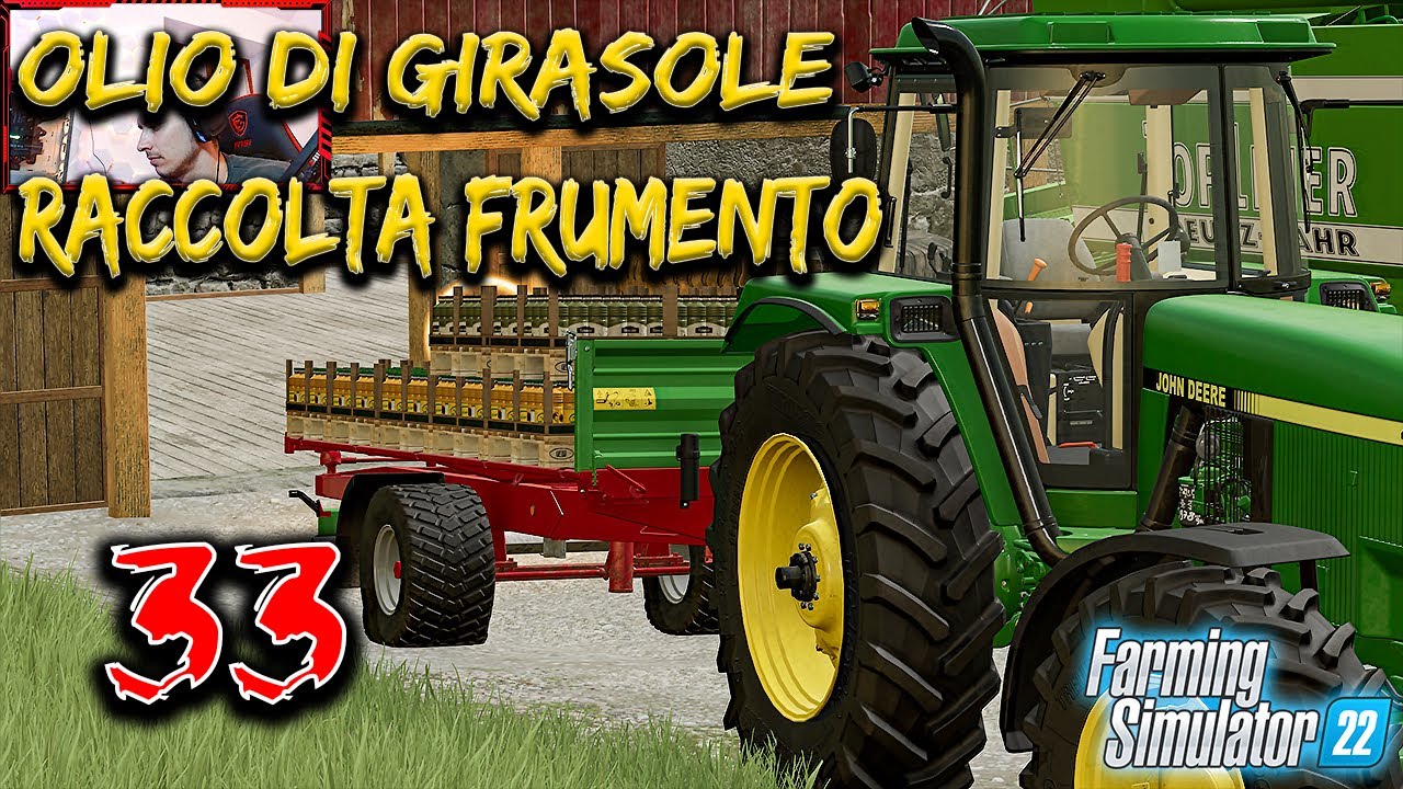 FARMING SIMULATOR 22 Frantoio intasato... frumento buggato Buon 2022