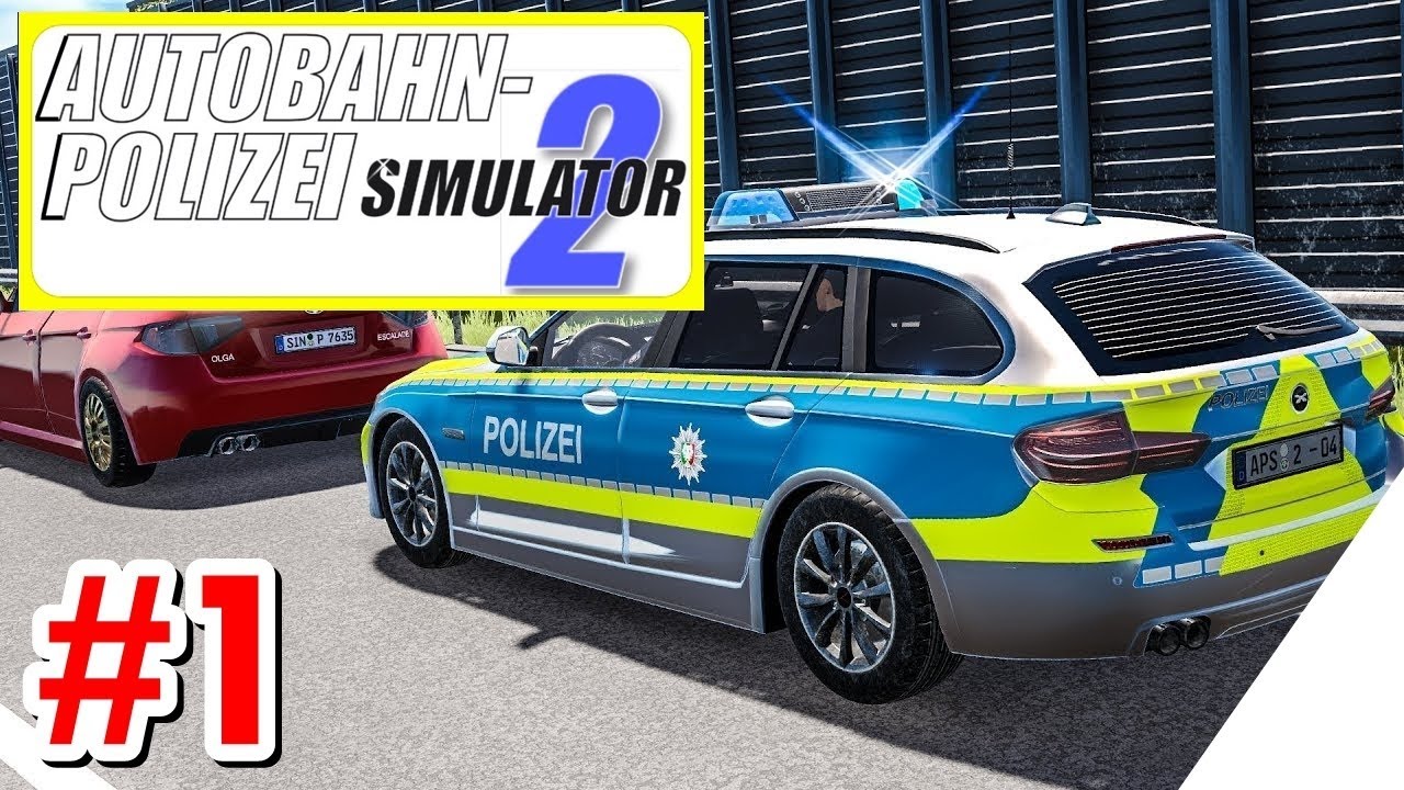 AUTOBAHN POLIZEI SIMULATOR 2 [PS4][German] Let's Play #1 LISZY die POLIZISTIN !!