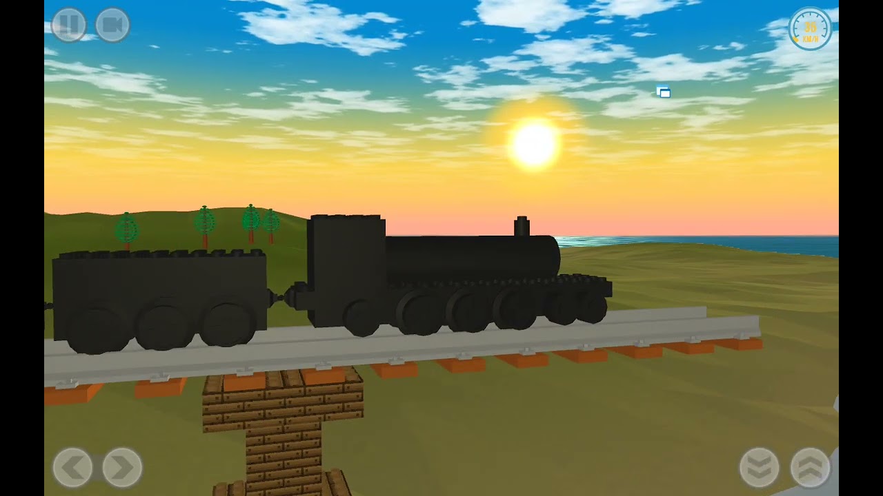 train crash (let viewers see it and comment it)