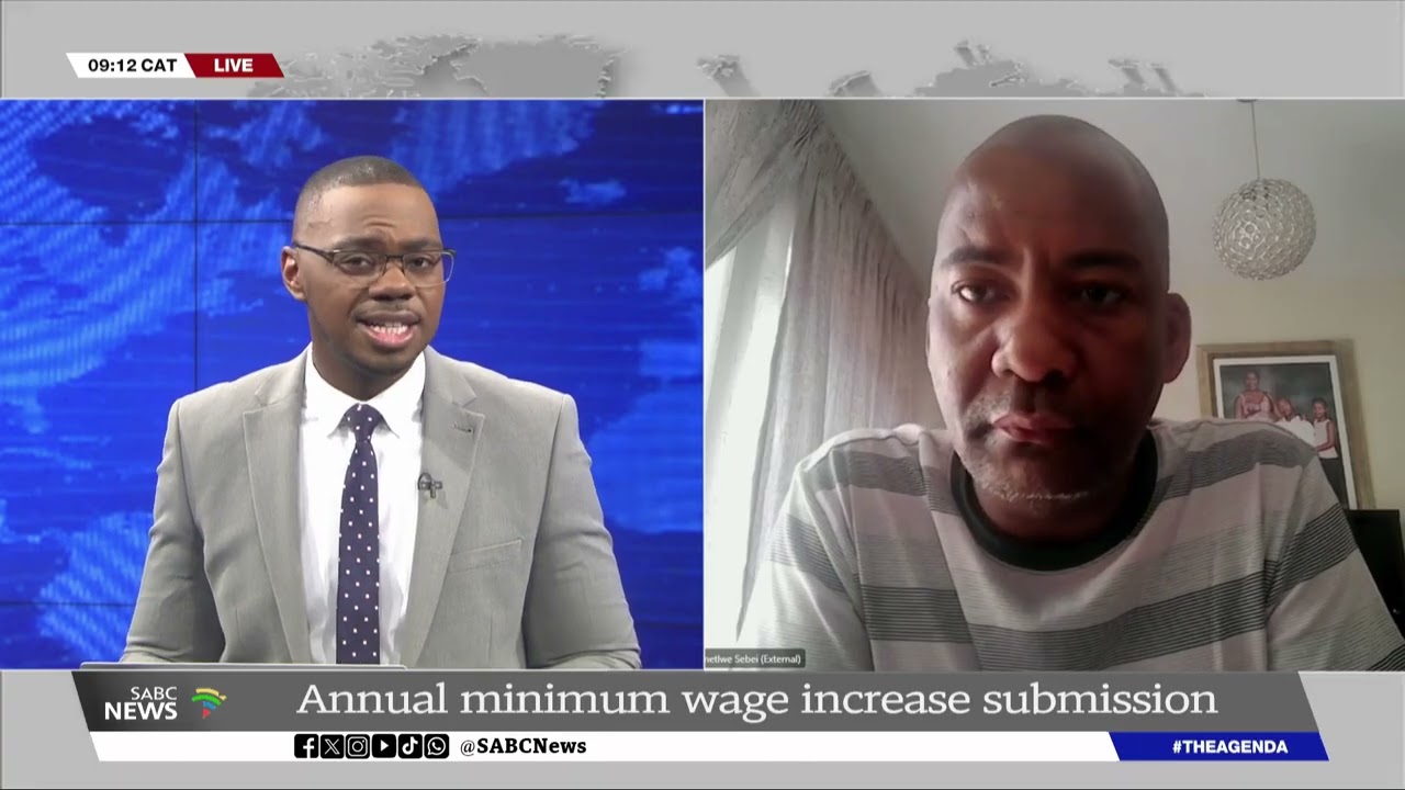 Annual minimum wage increase submissions