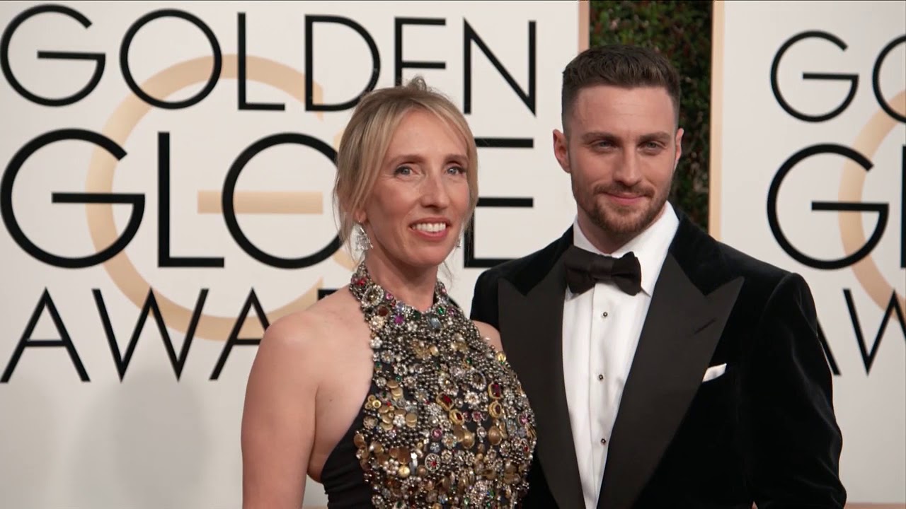 Aaron Taylor Johnson and Sam Taylor Johnson Fashion - Golden Globes 2017 1
