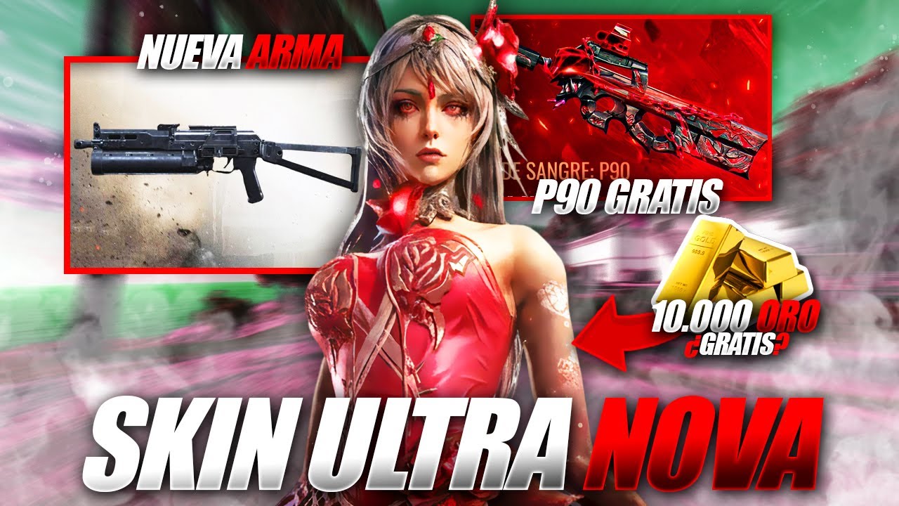SKIN NOVA, P90 CRISTAL DE SANGRE GRATIS, ORO GRATIS / TODO LO QUE SE VIENE A BLOOD STRIKE