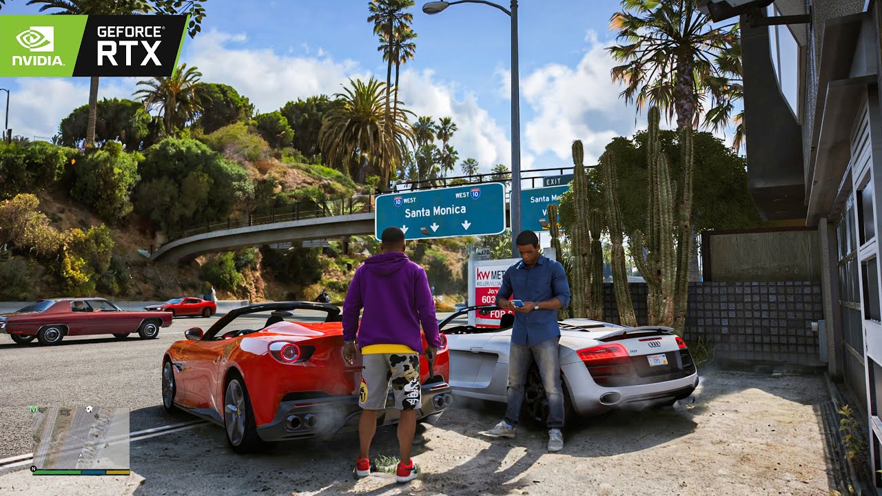 GTA 5 RTX 4090: геймплей «Первая миссия» в 4K! Мод GTA 5 Remastered Graphics