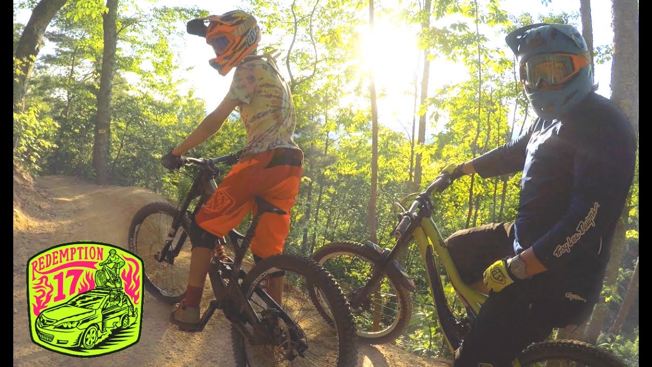 BADASS DH MTB AT BAILEY!!!  Brian and I ride some full on Downhill| Redemption17 | Ep. 16 |