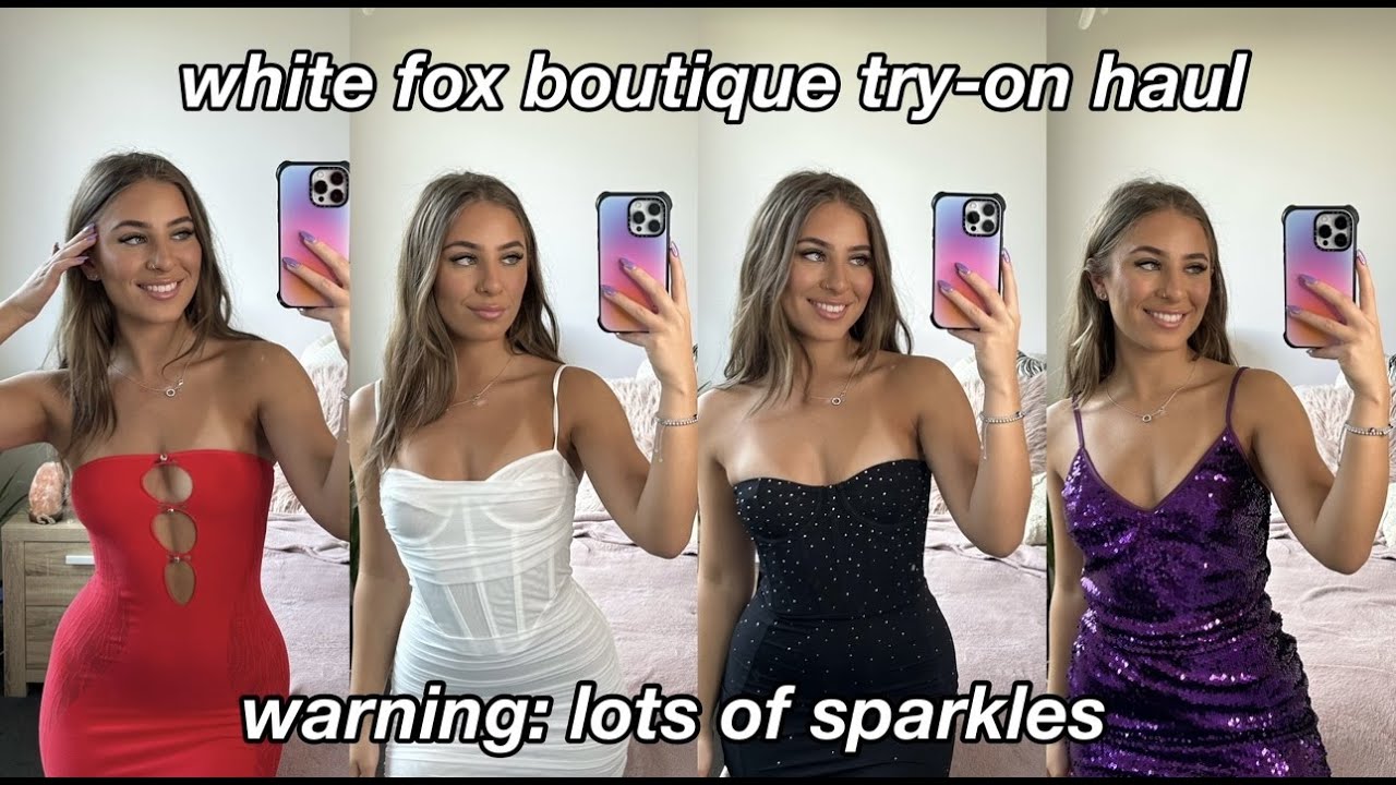 WHITE FOX BOUTIQUE HAUL - NEW YEARS OUTFITS/ FESTIVAL OUTFITS / SUMMER STYLING