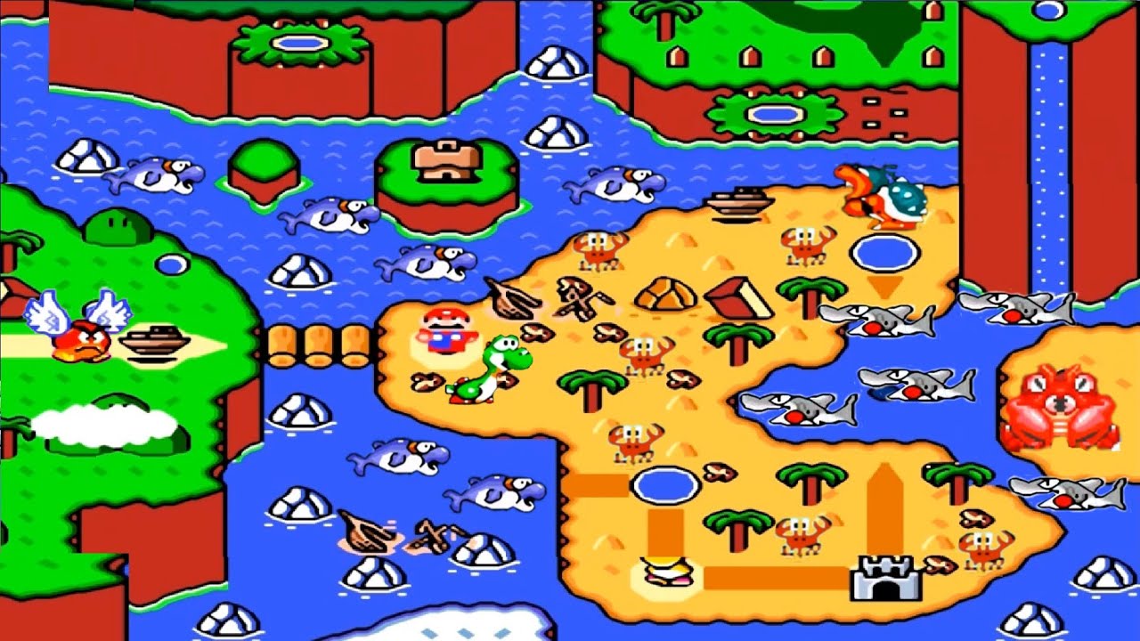Super Mario World 3 HD: The Finale - World 2: Tropical Beach