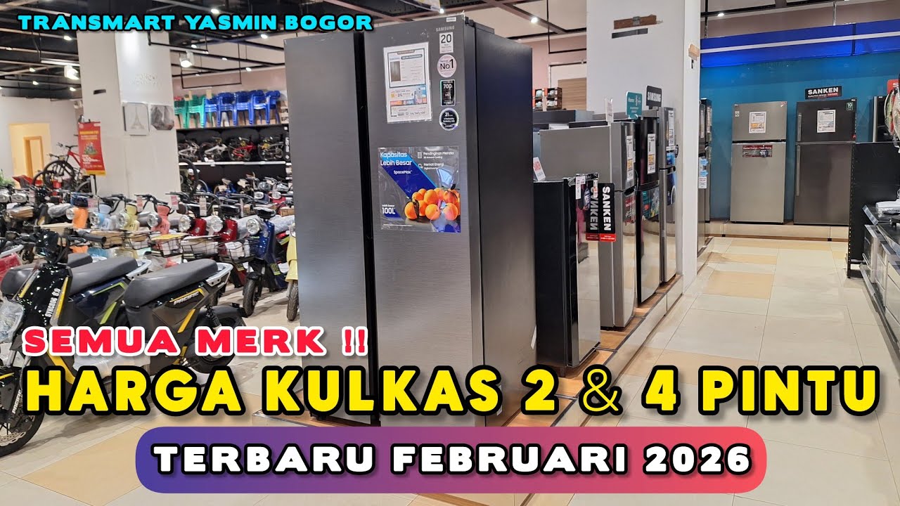 Review Harga Kulkas 2 Pintu dan 4 Pintu Semua Merk Terbaru 2026‼️Februari 2026