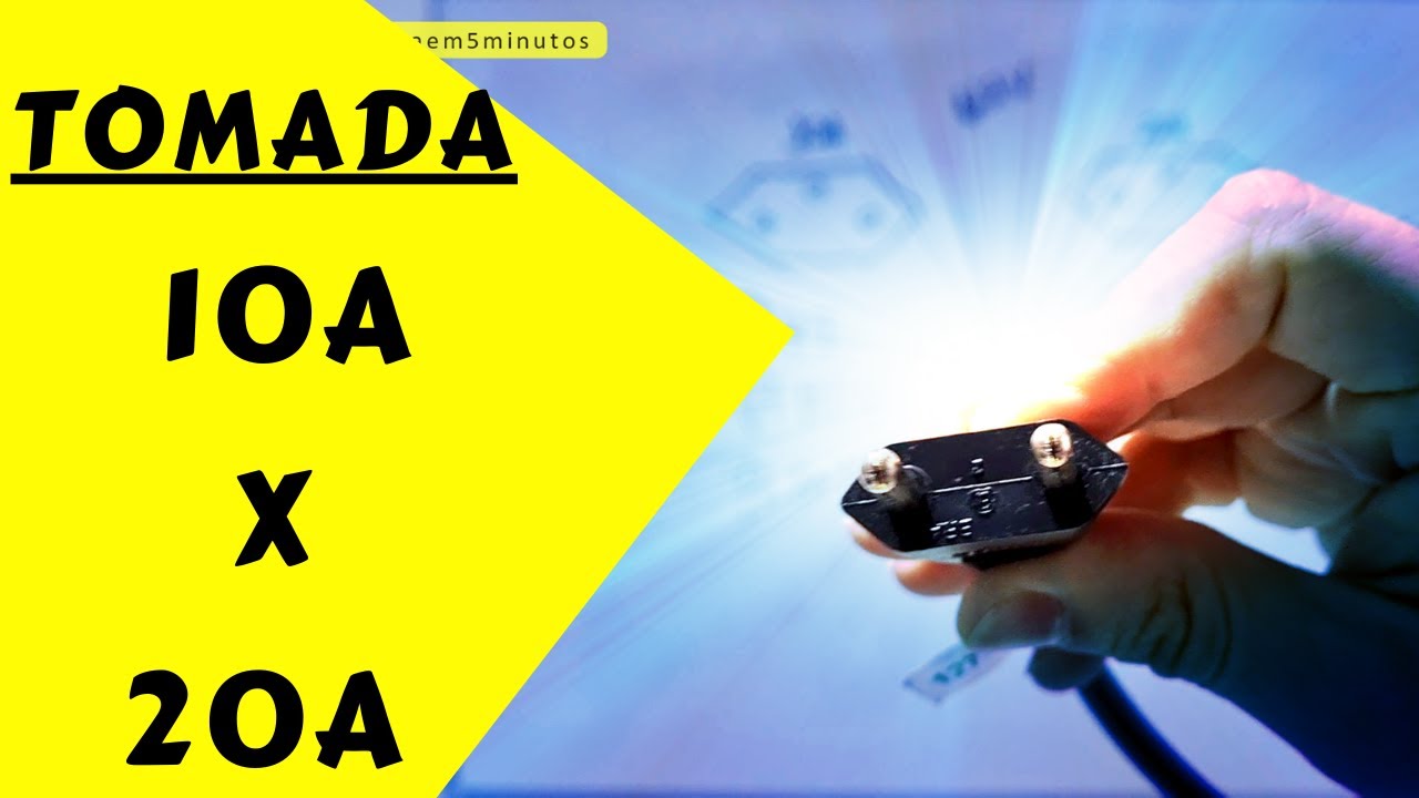 Qual a Diferença das Tomadas de 10 A ampere e 20 A ampere ? Porque Tem uma Tomada Maior que Outra?