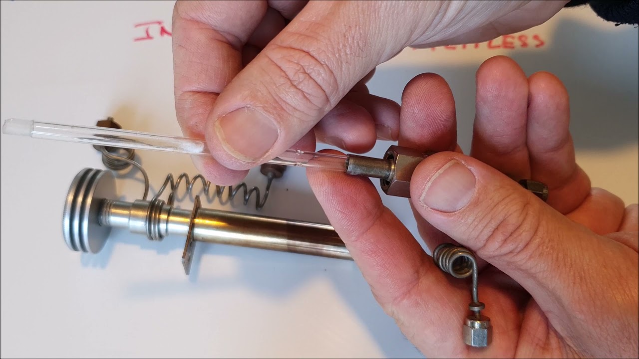 L'injecteur split/splitless utilisé en chromatographie gazeuse