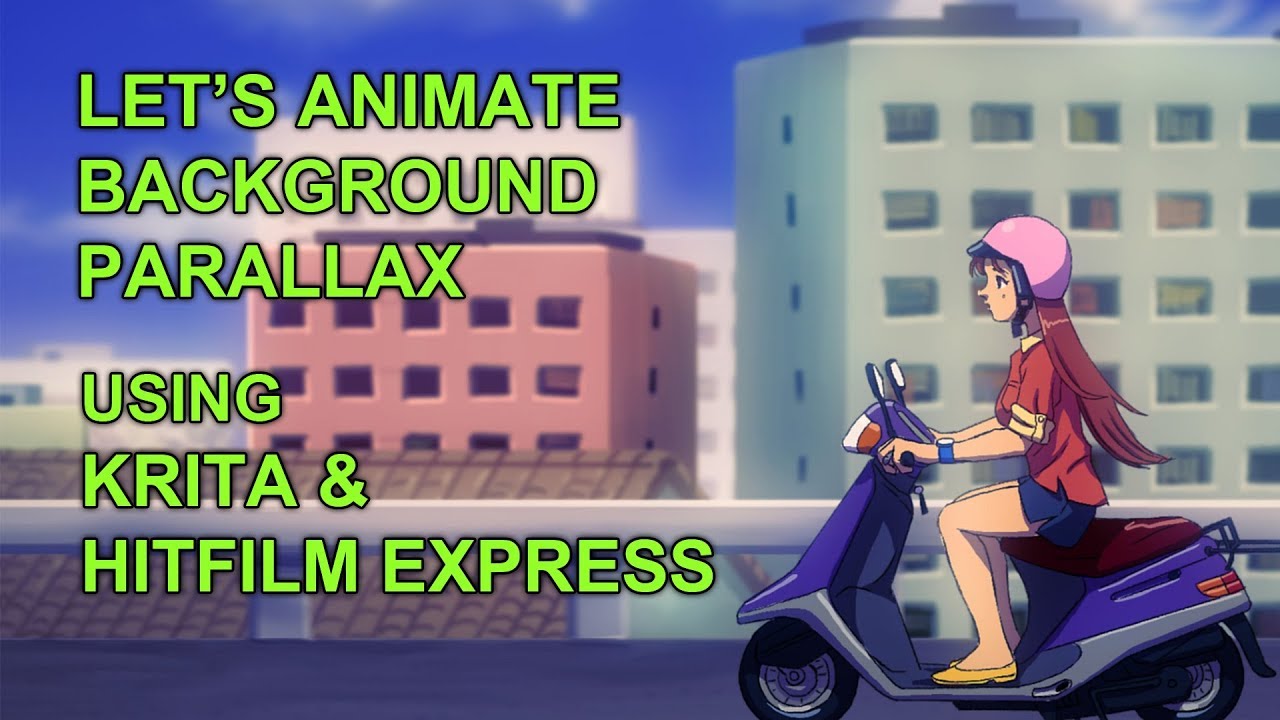 Let's Animate Ep. 10 - Background Parallax (Camera Movement) 🛵