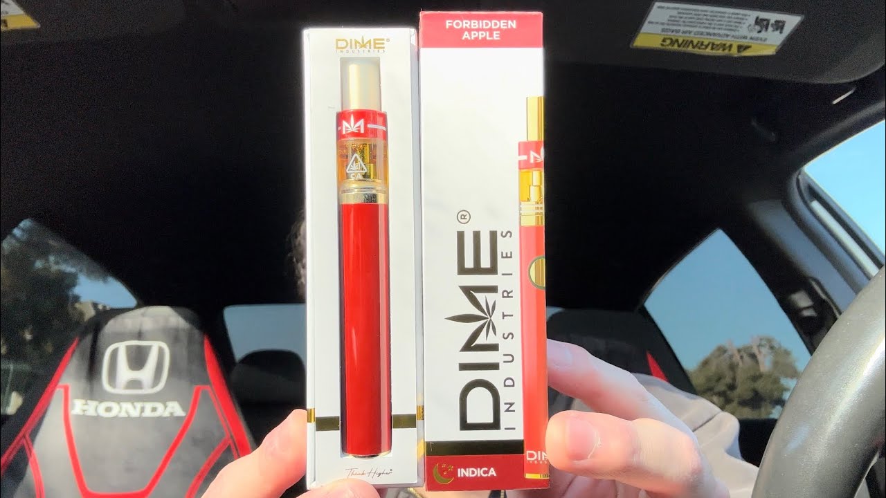 NEW DIME THC DISPOSABLE *REVIEW*
