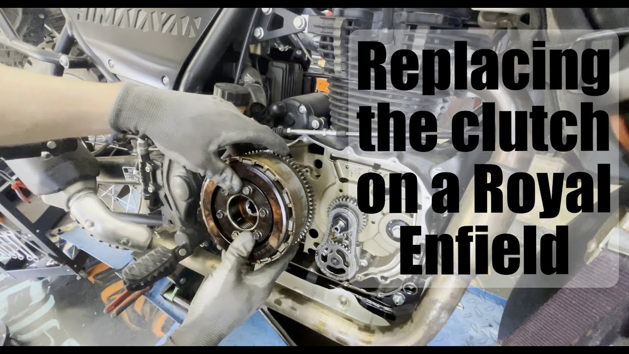 Replacing the clutch on a Royal Enfield Himalayan 411