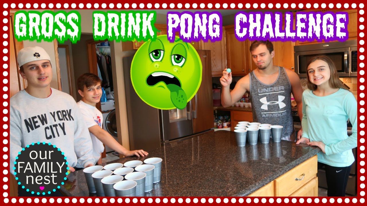 DISGUSTING DRINK CHALLENGE