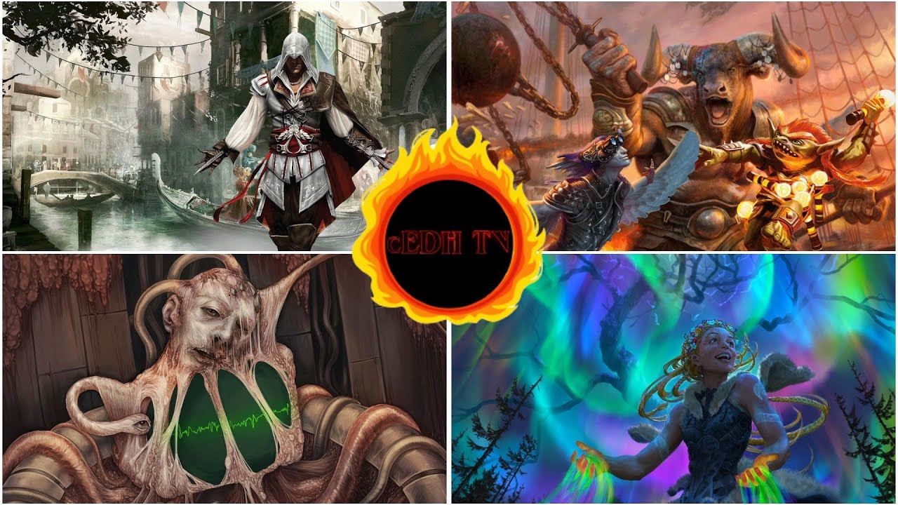 Ezio vs Malcolm & Smasher vs Esika vs The Master, Transcendent cEDH Gameplay