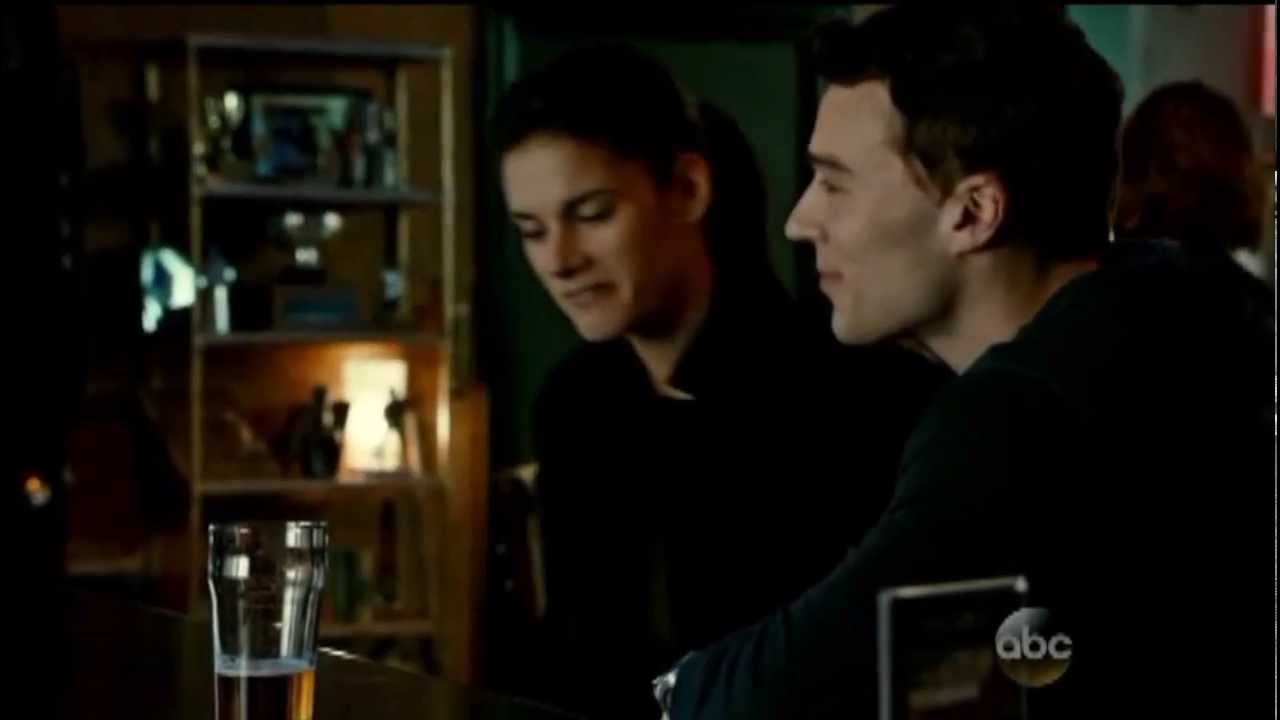 Rookie Blue - 4x11 - Nick and Andy in the locker room + in the bar