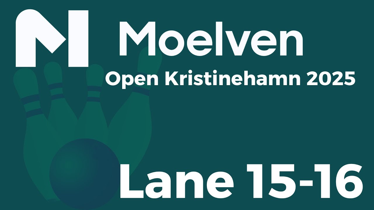 Moelven Kristinehamn Open 2025 - Early bird 11 Oktober - 15-16