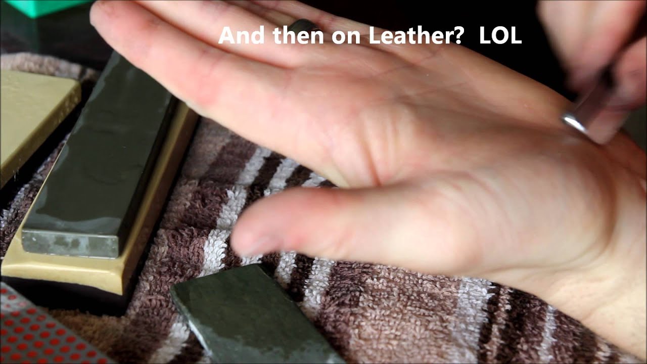 Straight Razor Honing / Coticule & Thuringian (Part 2 of 2)