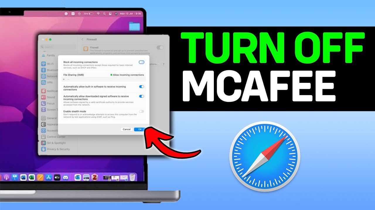 HOW TO BLOCK MCAFEE POP UP IN SAFARI ON MAC 2026