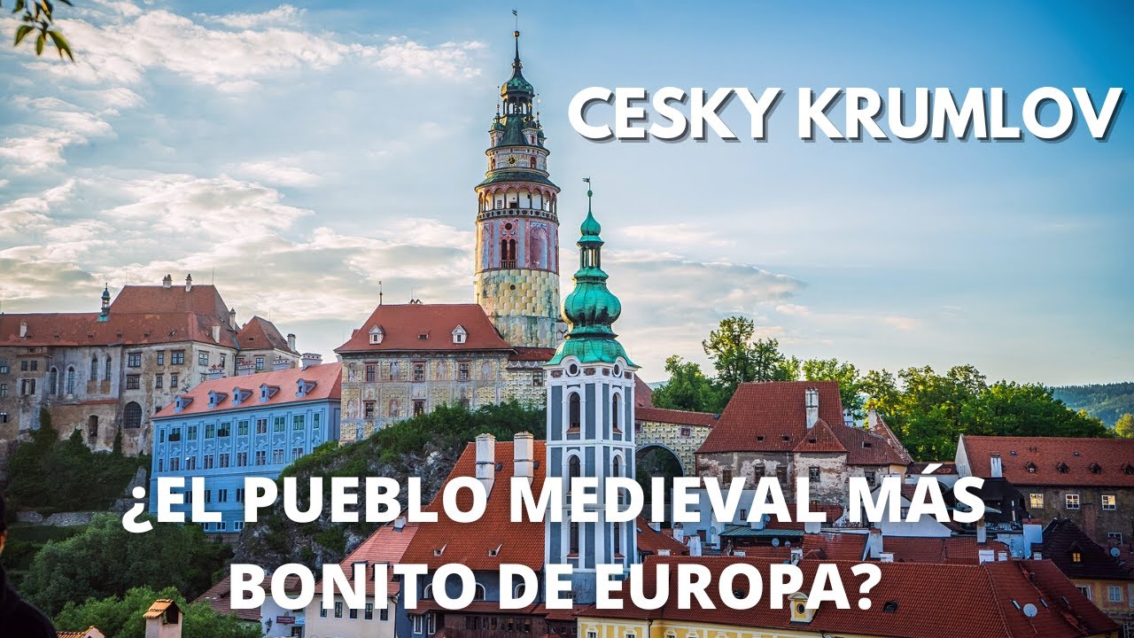 👉CESKY KRUMLOV que ver. 😍Pueblo más bonito de REPÚBLICA CHECA para sumar a tu visita a PRAGA.