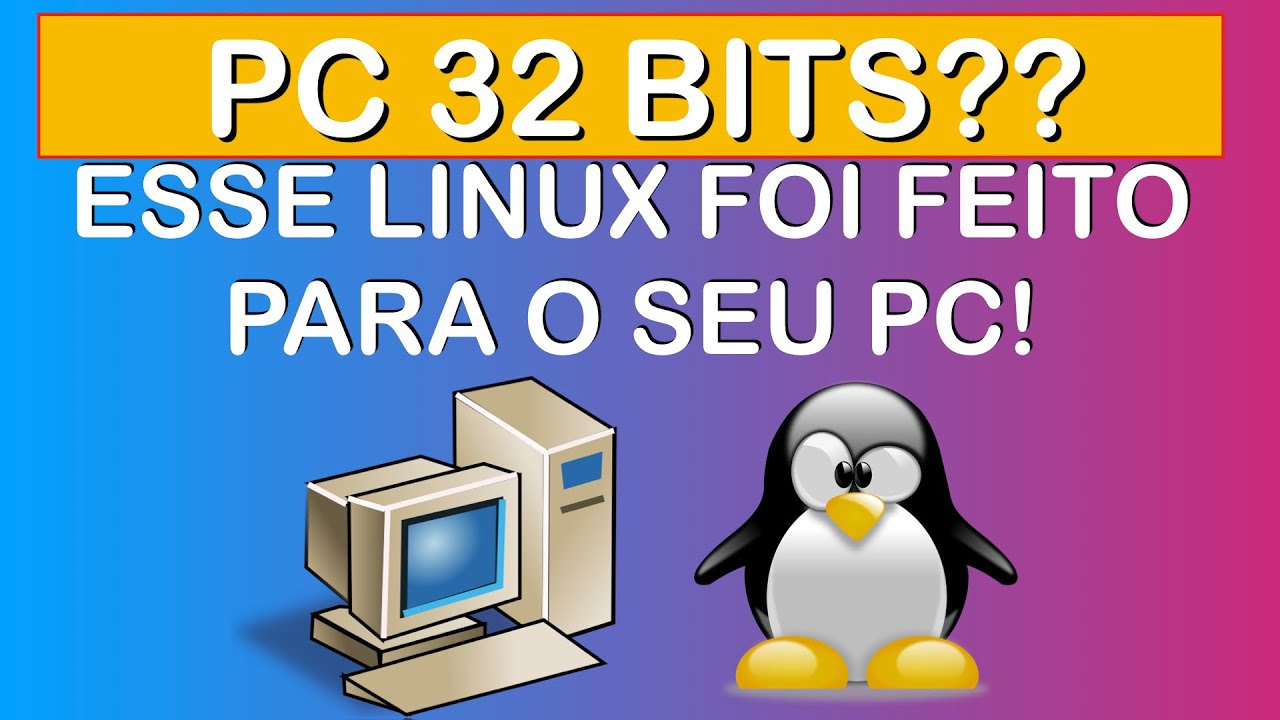 Linux para PC 32 bits? ELIVE Linux pode salvar seu PC antigo!