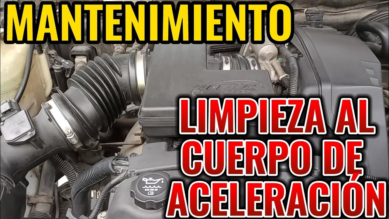 Canyon GMC 2006 3.5 mantenimiento y limpieza de cuerpo de a aceleración