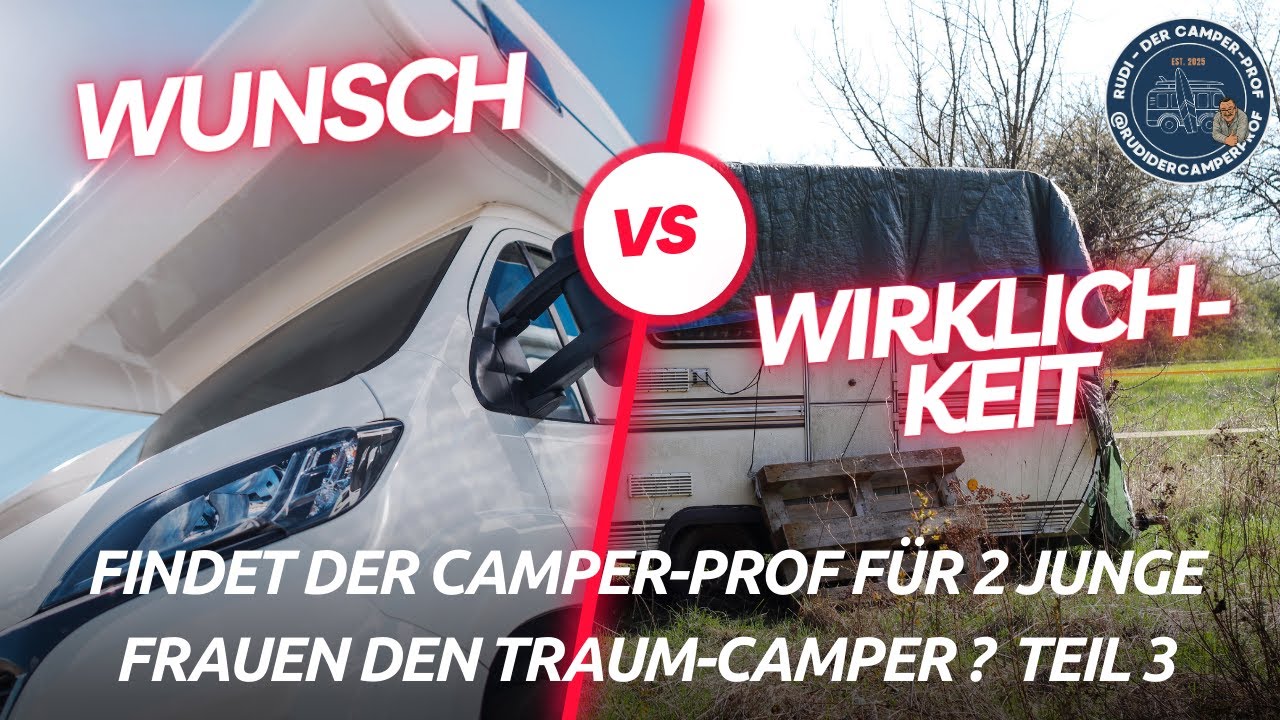 🚐 Campersuche für die jungen Frauen aus München – Teil 3: Probefahrt & Preisverhandlung Kandidat 1