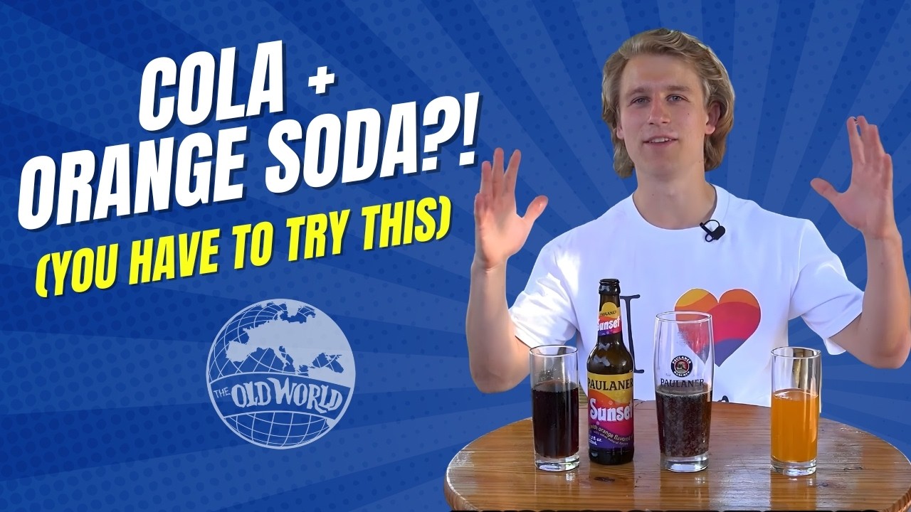 Germany&rsquo;s Spezi Drink Hits the U.S. | Cola + Orange Soda Explained (Paulaner Sunset)