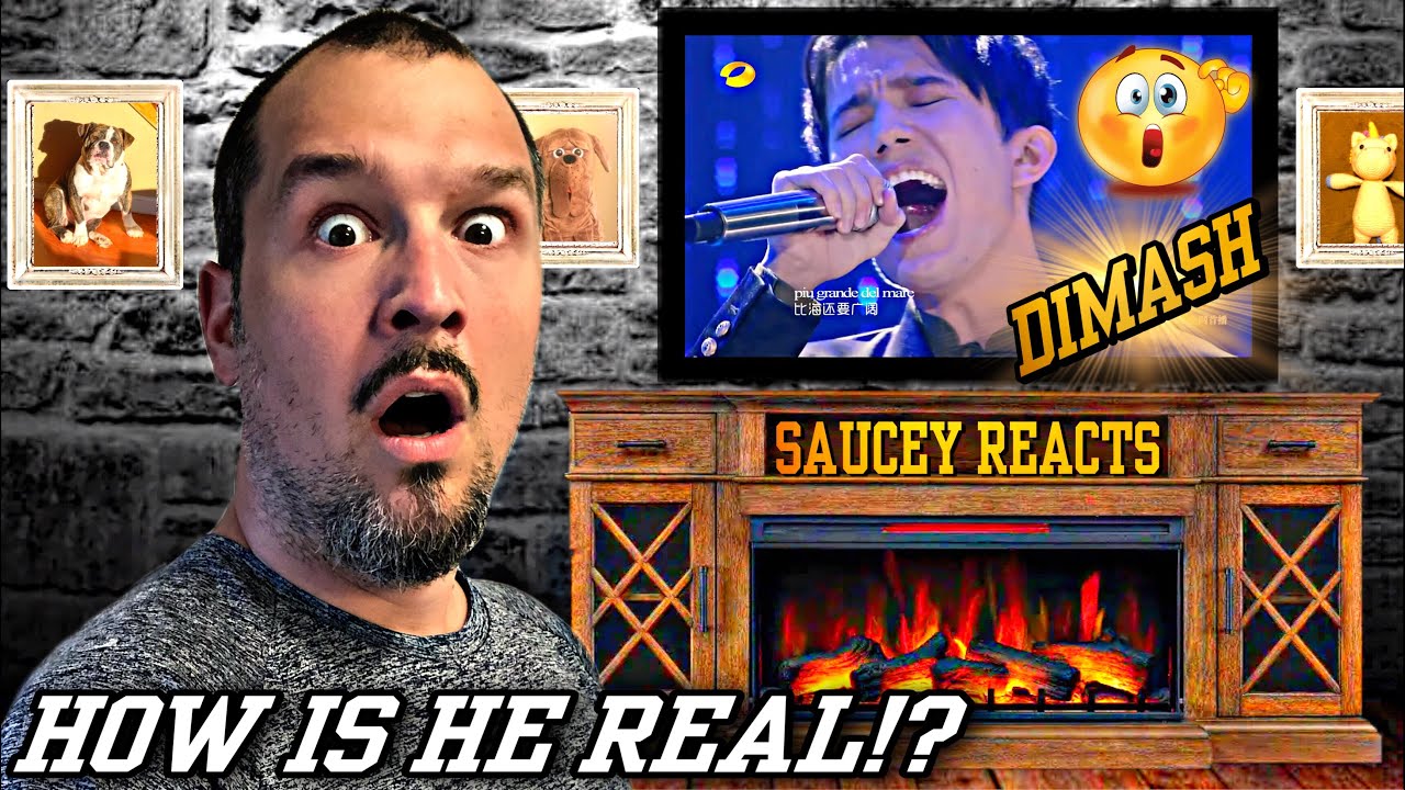 Saucey Reacts | Димаш - Confessa + The Diva Dance | Он — феномен!!