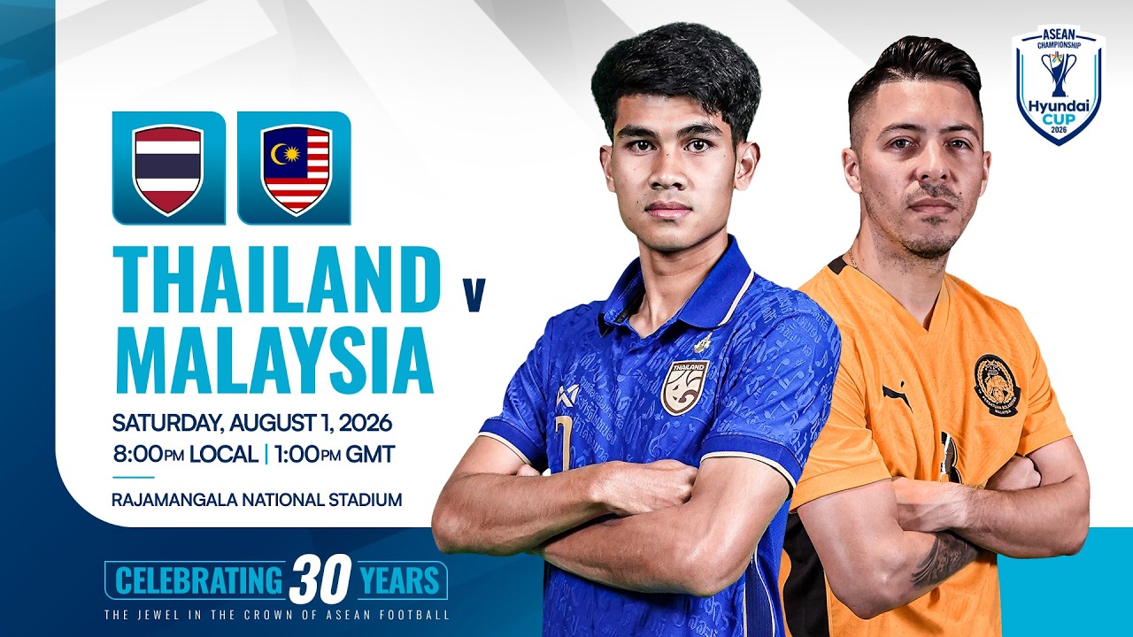 LIVE | Thailand (THA) vs Malaysia (MAS) | ASEAN Hyundai Cup&trade; 2026 Group Stage