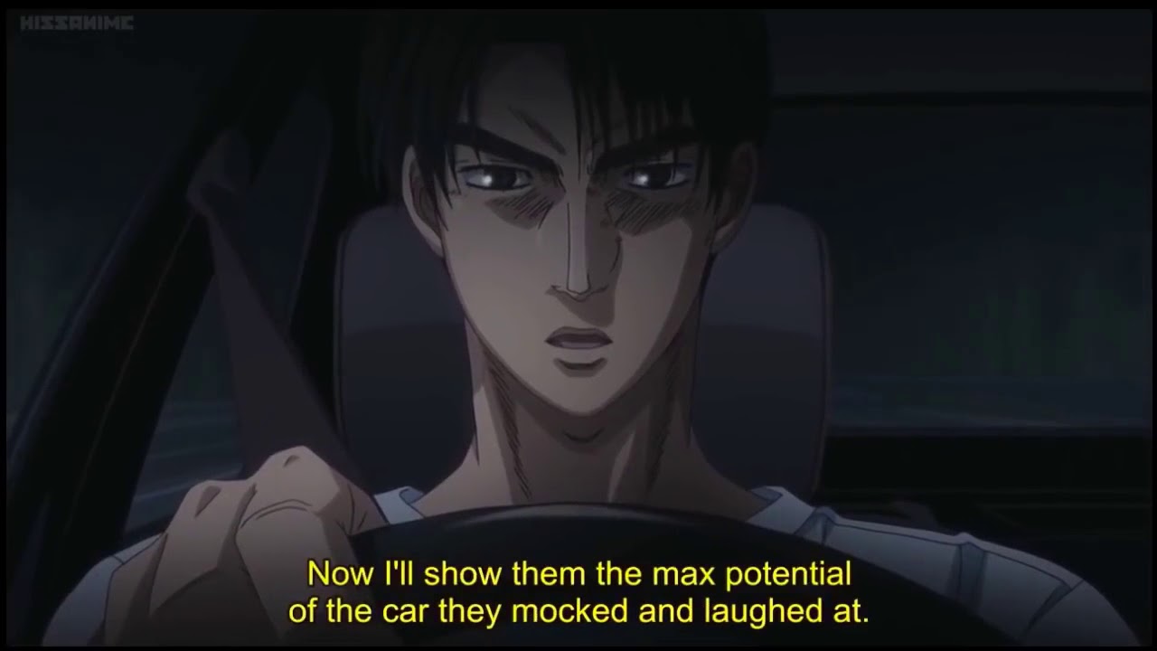 Initial D - AE85 Levin vs 180sx/Silvia S13 (Eurobeat)