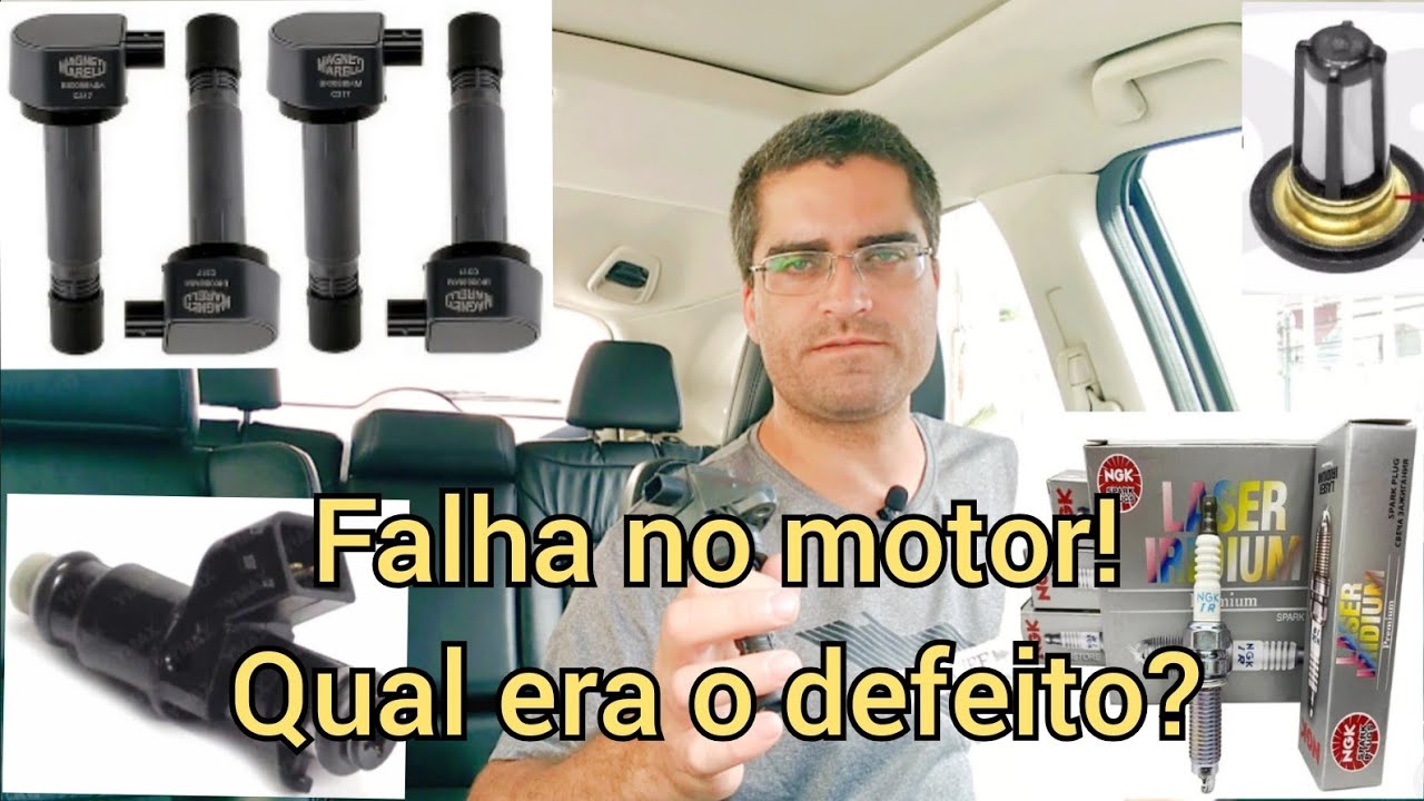 Honda CR-V 2012: Motor falha - Defeito encontrado