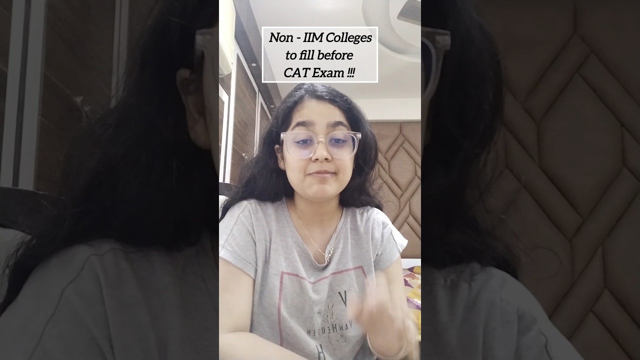 College forms to fill before CAT 25 | Non-IIM MBA colleges forms to fill before CAT Exam #catexam