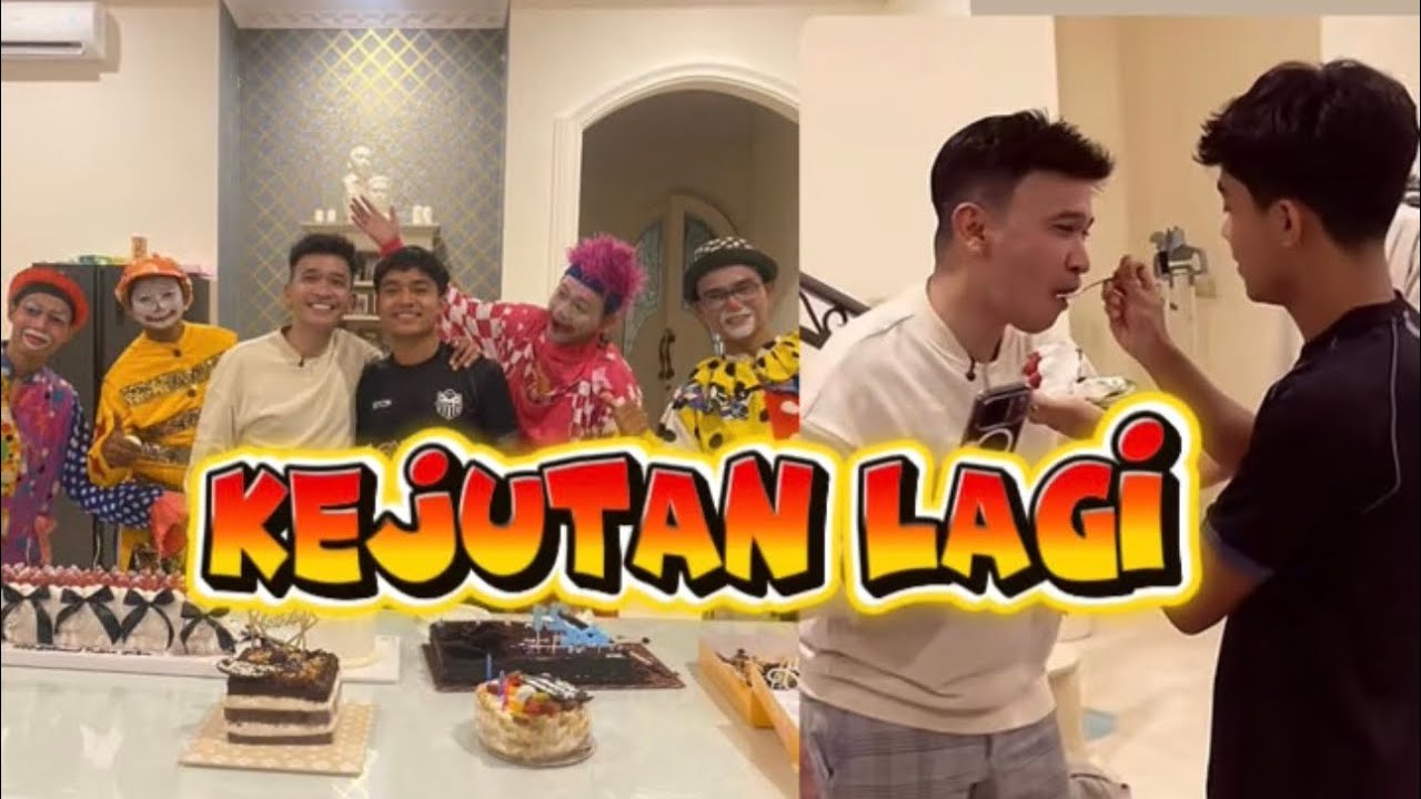 SELEPAS PERTANDINGAN BOLA DAPAT KEJUTAN DARI AYAH RUBEN 