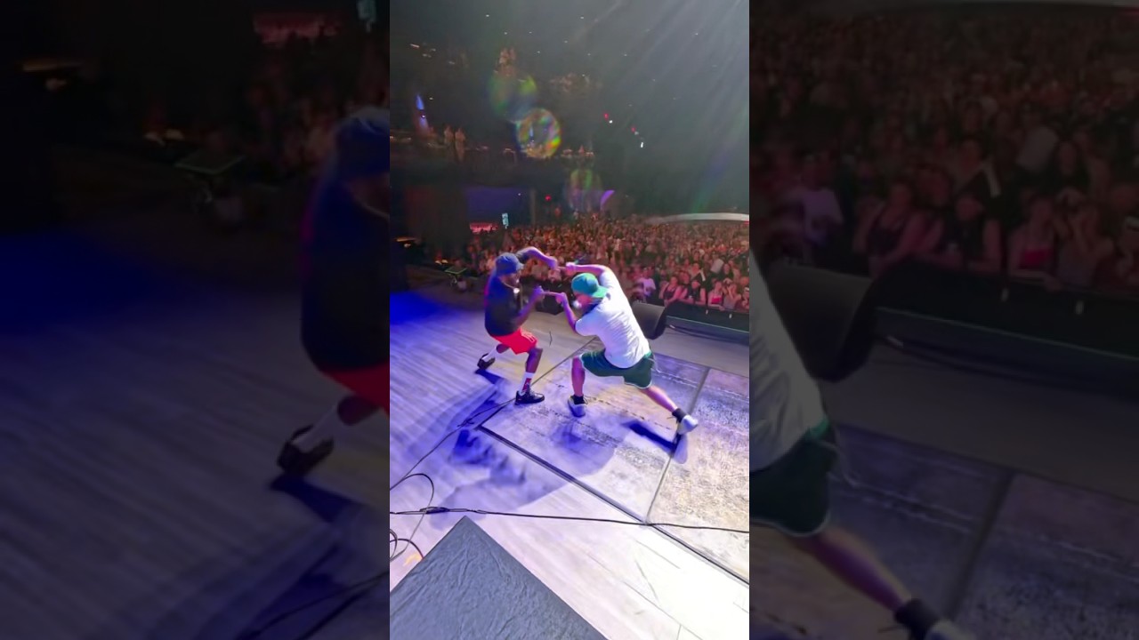 Back on tour performing the smash hit “Fundementals”, with Lupe. #BillyBlue