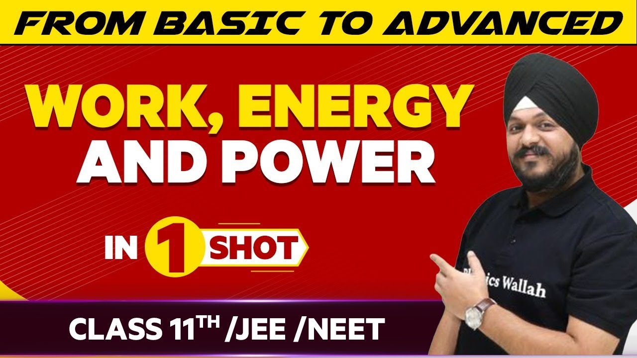 Work, Energy and Power in One Shot - JEE/NEET/Class 11th Boards || Victory Batch