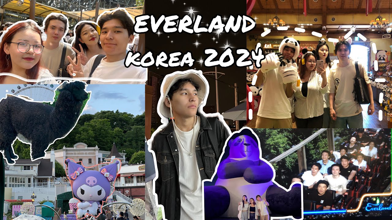 EVERLAND VLOG из Корее | Т-экспресс, Сад Куроми и большой Зоопарк