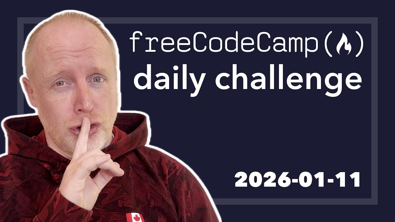 Par for the Hole - 2026-01-11 - FreeCodeCamp Daily Challenge #freecodecamp #dailychallenge