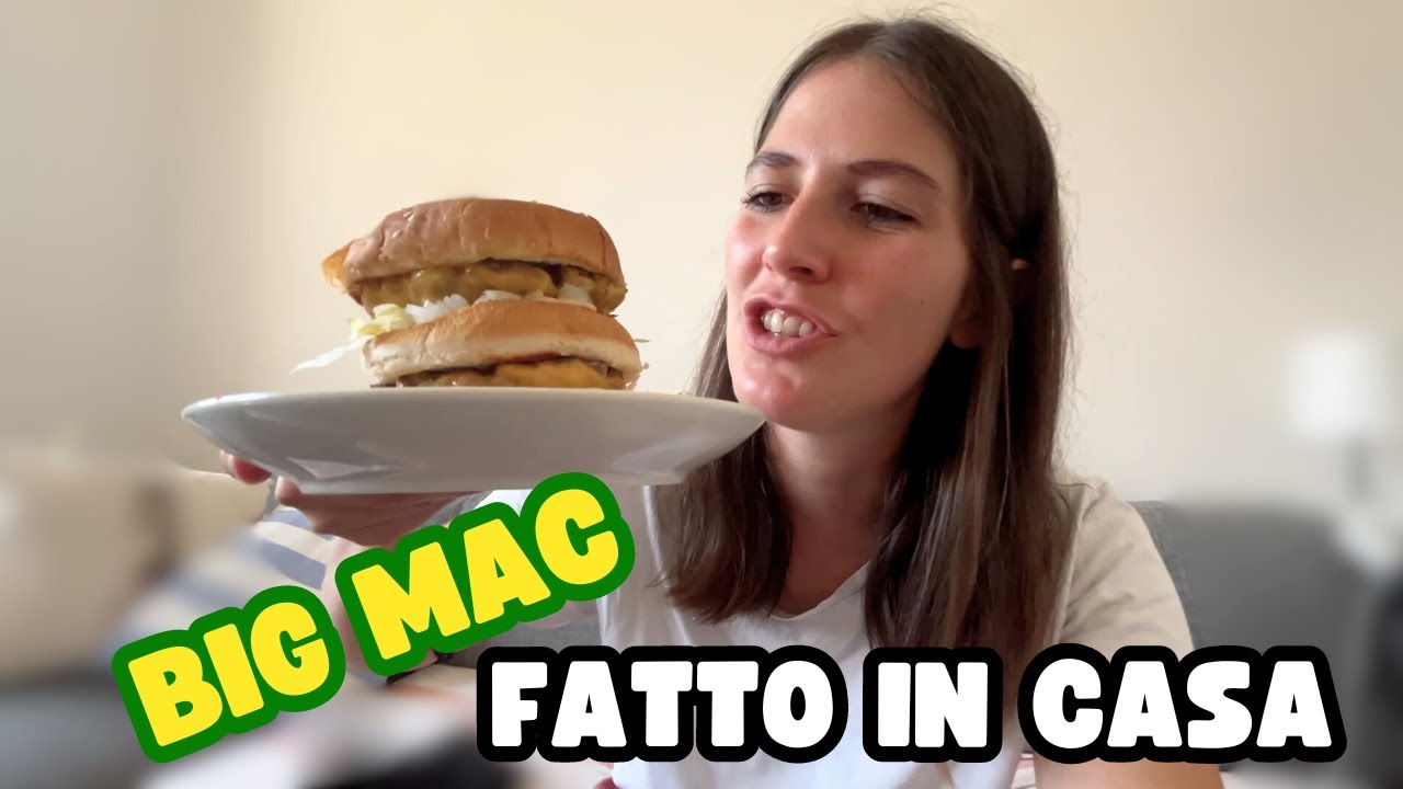 BIG MAC del MCDONALD fatto in casa!
