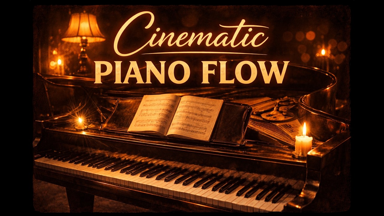 3 Hours of Cinematic Minimal Piano for Calm Focus