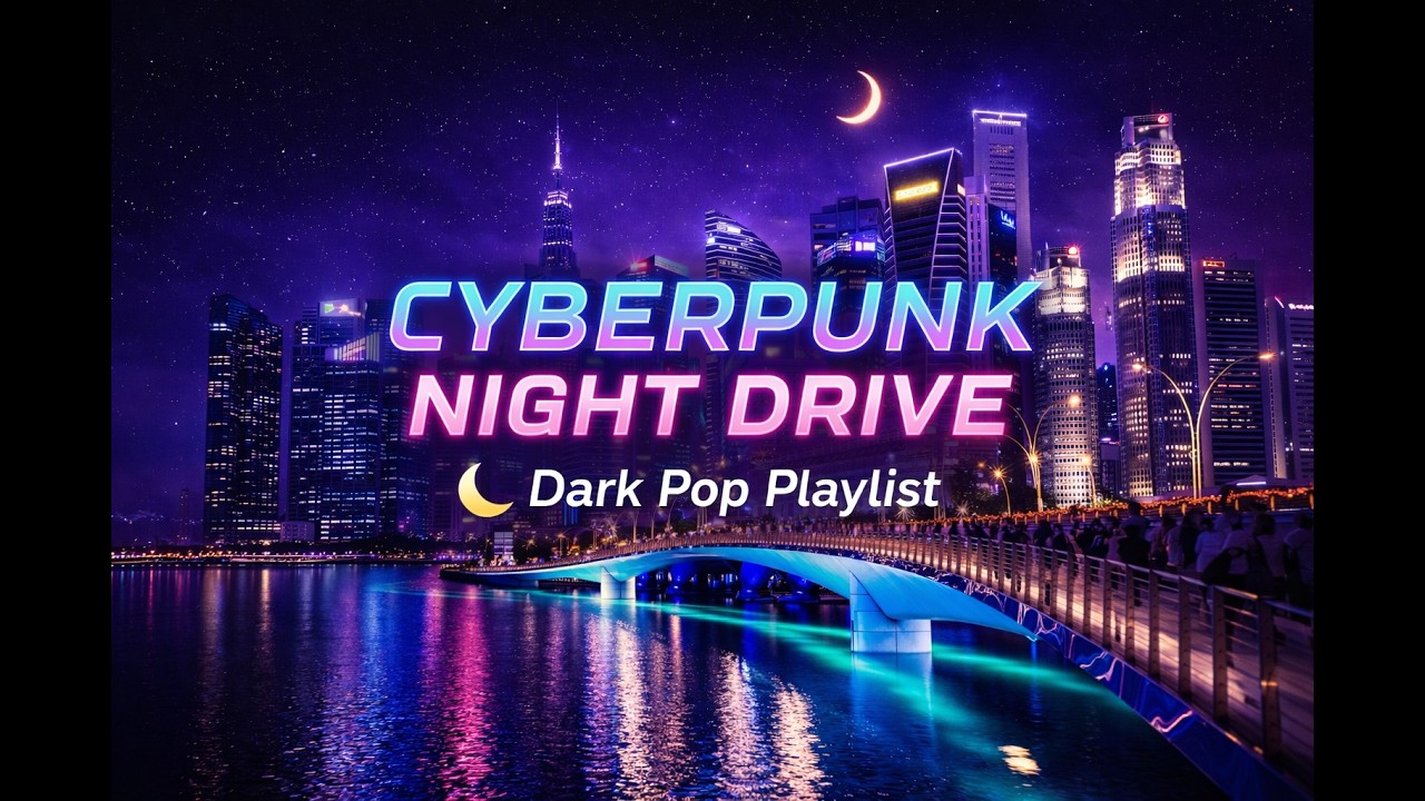 Cyberpunk Night Drive 🌙 Dark Pop Playlist