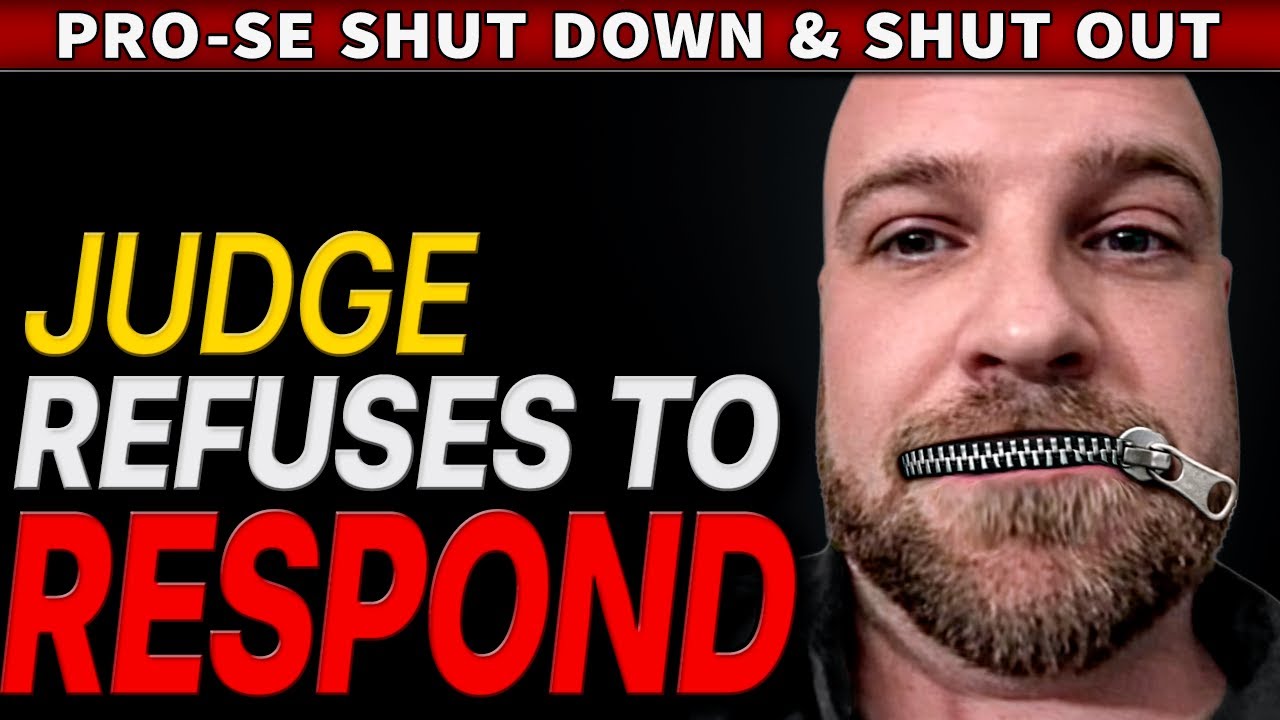 Pro-Se Fail: When The Judge Stops Engaging