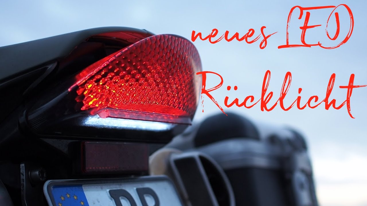 neues Rücklicht für die alte BMW