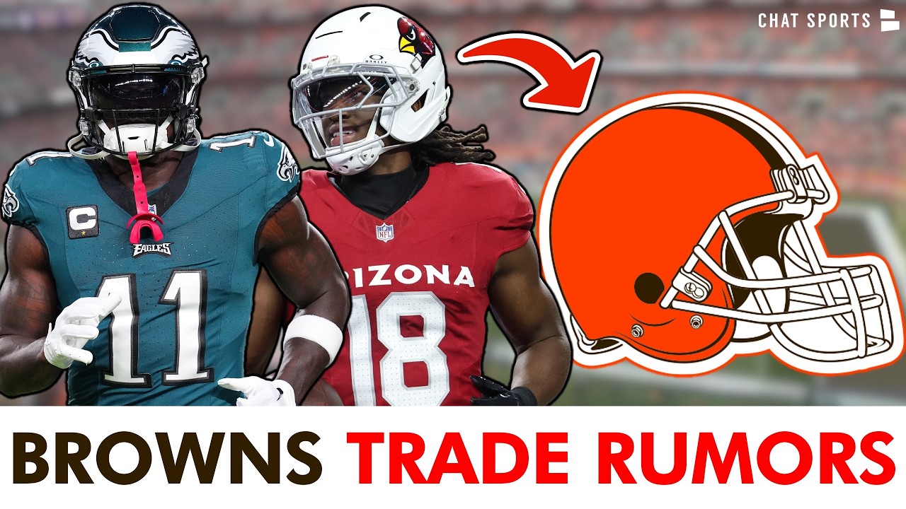 Browns WR Trade Rumors Are HEATING UP From NFL Insiders Ft. A.J. Brown, Marvin Harrison Jr. & More