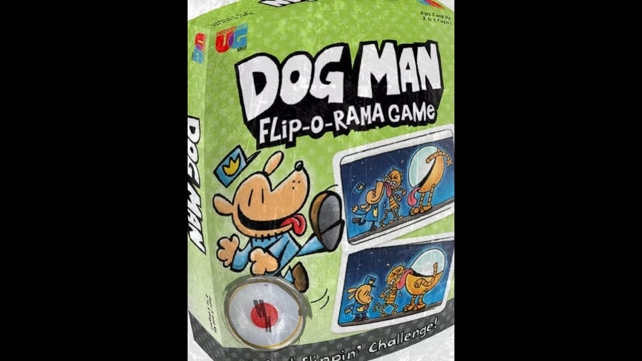 Cracking Open... Dog Man: Flip-O-Rama Game (2022) University Games